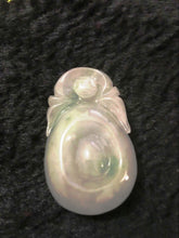 Load image into Gallery viewer, 10% OFF on Sales- Certified Natural Icy Jadeite Emerald Jade tablets Pearl Pendant 《Grade A》4589