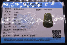 Load image into Gallery viewer, 10% OFF on Sales- Certified Natural Jadeite Emerald Jade tablets Emerald Ruyi Toad Pendant《Grade A》7060