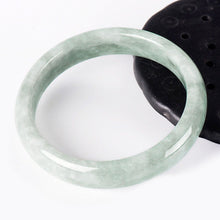 Load image into Gallery viewer, 10% OFF) 54-65mm Certified Natural Jadeite Emerald A Jade Bracelet Bangle A1940