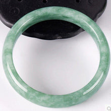 Load image into Gallery viewer, 10% OFF) 54-65 mm Certified Natural Jadeite Emerald A Jade HandCarved Bracelet Bangle