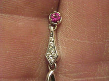 Load image into Gallery viewer, 10% OFF- 2 pcs Certified Natural Jadeite Emerald Jade A Pair of Lucky Jade Designer JOY Sterling Silver CZ Garnet Earrings