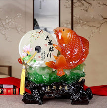 Load image into Gallery viewer, Chinese Feng Shui Lucky Money Coin Gourd Statue Wealth Home/Office Decor Sculpture Craft Living Room TV Cabinet Fortune Ornament Housewarming Gift