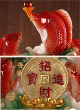 Load image into Gallery viewer, Chinese Feng Shui Lucky Money Coin Gourd Statue Wealth Home/Office Decor Sculpture Craft Living Room TV Cabinet Fortune Ornament Housewarming Gift