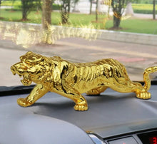 Load image into Gallery viewer, Chinese Feng Shui Good Fortune Wealth Lucky Gold/Silver Tiger Statue Home/Office Decor Sculpture Craft Living Room TV Cabinet Fortune Ornament Housewarming Gift