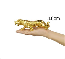 Load image into Gallery viewer, Chinese Feng Shui Good Fortune Wealth Lucky Gold/Silver Tiger Statue Home/Office Decor Sculpture Craft Living Room TV Cabinet Fortune Ornament Housewarming Gift