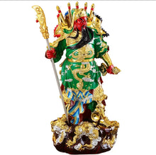 Load image into Gallery viewer, Chinese Feng Shui Lucky Successful GuanGong/ GuanYu Statue Home/Office Decor Sculpture Craft Living Room TV Cabinet Fortune Ornament Housewarming Gift