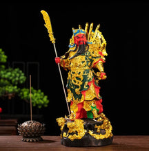 Load image into Gallery viewer, Chinese Feng Shui Lucky Successful GuanGong/ GuanYu Statue Home/Office Decor Sculpture Craft Living Room TV Cabinet Fortune Ornament Housewarming Gift