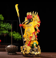 Load image into Gallery viewer, Chinese Feng Shui Lucky Successful GuanGong/ GuanYu Statue Home/Office Decor Sculpture Craft Living Room TV Cabinet Fortune Ornament Housewarming Gift