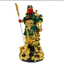 Load image into Gallery viewer, Chinese Feng Shui Lucky Successful GuanGong/ GuanYu Statue Home/Office Decor Sculpture Craft Living Room TV Cabinet Fortune Ornament Housewarming Gift