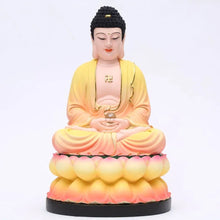 Load image into Gallery viewer, Chinese Feng Shui Good Fortune Wealth Blessing 3 Gods Statue Home/Office Decor Sculpture Craft Living Room TV Cabinet Fortune Ornament Housewarming Gift