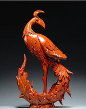 Load image into Gallery viewer, Chinese Feng Shui Good Fortune Wealth Lucky Beauty Phoenix Statue Home/Office Decor Sculpture Craft Living Room TV Cabinet Fortune Ornament Housewarming Gift