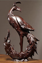 Load image into Gallery viewer, Chinese Feng Shui Good Fortune Wealth Lucky Beauty Phoenix Statue Home/Office Decor Sculpture Craft Living Room TV Cabinet Fortune Ornament Housewarming Gift