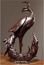 Load image into Gallery viewer, Chinese Feng Shui Good Fortune Wealth Lucky Beauty Phoenix Statue Home/Office Decor Sculpture Craft Living Room TV Cabinet Fortune Ornament Housewarming Gift