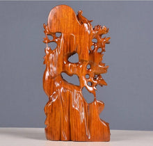 Load image into Gallery viewer, Chinese Feng Shui Good Fortune Wealth Lucky Beauty Phoenix Statue Home/Office Decor Sculpture Craft Living Room TV Cabinet Fortune Ornament Housewarming Gift