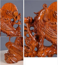 Load image into Gallery viewer, Chinese Feng Shui Good Fortune Wealth Lucky Beauty Phoenix Statue Home/Office Decor Sculpture Craft Living Room TV Cabinet Fortune Ornament Housewarming Gift