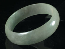 Load image into Gallery viewer, 10% OFF- 52/53/54mm x 48mm Certified Natural Lavender Jadeite Emerald A*Jade HandCarved Lucky Jade Bangle A143