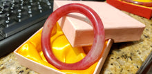 Load image into Gallery viewer, 10% OFF- 51/52/53mm Certified Natural Red Jadeite Emerald A*Jade HandCarved Bangle A68