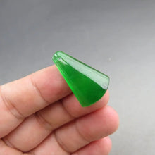 Load image into Gallery viewer, 10% OF- Certified Natural Icy Jadeite Emerald A*Jade Handcarved Lucky Blessing Pendant A064