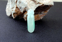 Load image into Gallery viewer, 10% OFF on Sales- Certified Natural Icy Jadeite Emerald Jade tablets Fruit Pendant 《Grade A》9305