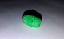 Load image into Gallery viewer, 10% OFF on Sales- Certified Natural Ice Jadeite Emerald Jade Tablets Ruyi Bead Pendant 《Grade A》