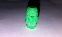 Load image into Gallery viewer, 10% OFF on Sales- Certified Natural Ice Jadeite Emerald Jade Tablets Ruyi Bead Pendant 《Grade A》