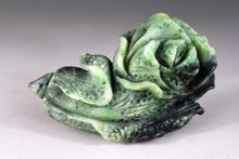 Load image into Gallery viewer, 4.5&#39;&#39; L-Chinese Genuine Natural Hand Carved Dushan Jade Lucky Cabbage 2933