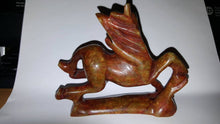 Load image into Gallery viewer, 5.5&#39;&#39; L-Chinese Genuine Natural Hand Carved Nephrite Jade Lucky Horse Statue