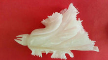 Load image into Gallery viewer, 7&#39;&#39;L-Chinese Genuine Natural White Jade Handcarved Lucky Cabbage Statue