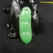 Load image into Gallery viewer, 10% OFF on Sales- Certified Natural Ice Jadeite Emerald Jade tablets Beans Pendant《Grade A》