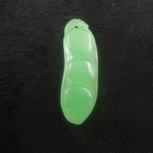 10% OFF on Sales- Certified Natural Ice Jadeite Emerald Jade tablets Beans Pendant《Grade A》