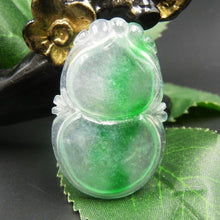 Load image into Gallery viewer, 10% OFF on Sales- Certified Natural Ice Jadeite Emerald Jade tablets Pendant《Grade A》7106