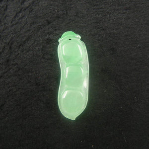 10% OFF- Certified Natural Icy Jadeite Emerald Jade Beans Pendant《Grade A》3187