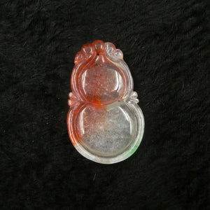 10% OFF on Sales- Certified Natural Ice Jadeite Emerald Jade tablets Pendant《Grade A》