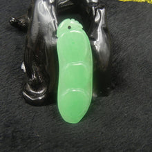 Load image into Gallery viewer, 10% OFF on Sales- Certified Natural Ice Jadeite Emerald Jade tablets Beans Pendant《Grade A》