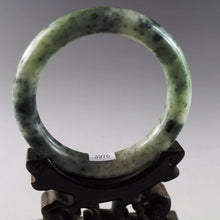 Load image into Gallery viewer, 10% OFF on Sales- 62/63 mm-Certified Natural Jadeite Emerald Jade Bracelet Bangle《Grade A》3976