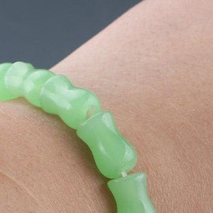 56-62 mm Certified Natural Jadeite Emerald A Jade HandCarved Bracelet A2018