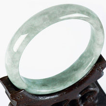 Load image into Gallery viewer, 10% OFF on Sales) 54-65 mm Certified Natural Jadeite Emerald Jade Bracelet Bangle《Grade A》