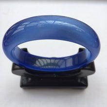 Load image into Gallery viewer, 10% OFF- 60/61/62mm Certified Natural BLue Nephrite Emerald A*Jade Carved Bangle