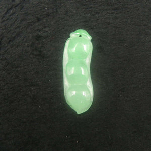 10% OFF- Certified Natural Icy Jadeite Emerald Jade Beans Pendant《Grade A》3187