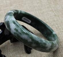 Load image into Gallery viewer, 10% OFF on Sales- 59/60/61 mm Certified Natural Emerald Jade Bangle《Grade A》