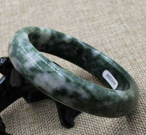 10% OFF on Sales- 59/60/61 mm Certified Natural Emerald Jade Bangle《Grade A》