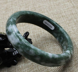 10% OFF on Sales- 59/60/61 mm Certified Natural Emerald Jade Bangle《Grade A》