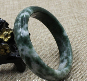 10% OFF on Sales- 59/60/61 mm Certified Natural Emerald Jade Bangle《Grade A》