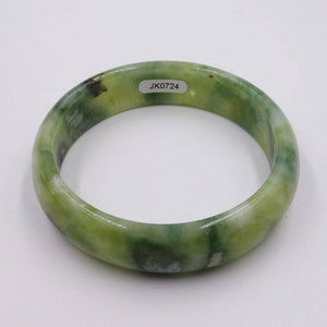 10% OFF on Sales- 57/58/59 mm Certified Natural Emerald Xiu Jade Bangle《Grade A》