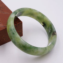 Load image into Gallery viewer, 10% OFF on Sales- 57/58/59 mm Certified Natural Emerald Xiu Jade Bangle《Grade A》