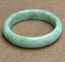 Load image into Gallery viewer, 10% OFF) 54-65 mm Certified Natural Emerald A Jade HandCarved Bracelet Bangle