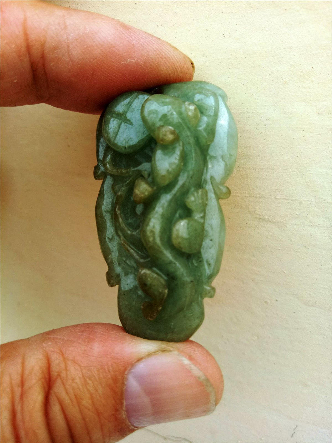 10% OFF- Certified Natural Jadeite Emerald Jade Dragon-Pixiu Pendant《Grade A》0074