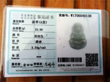 Load image into Gallery viewer, 10% OFF- Certified Natural Ice Jadeite Emerald Jade Kuanyin Pendant《Grade A》0138