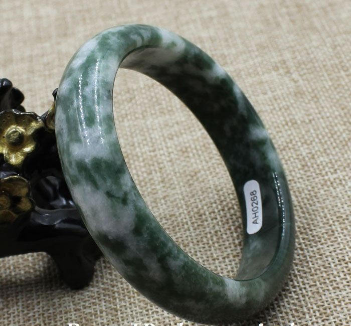 10% OFF on Sales- 59/60/61 mm Certified Natural Emerald Jade Bangle《Grade A》