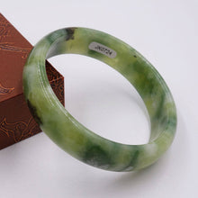 Load image into Gallery viewer, 10% OFF on Sales- 57/58/59 mm Certified Natural Emerald Xiu Jade Bangle《Grade A》